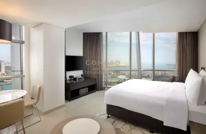 Hotel  and  Hotel Apartment - Studio - 1 Bathroom for rent in Etihad Tower 1 - Etihad Towers - Corniche Road - Abu Dhabi