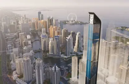 Apartment - 4 Bedrooms - 6 Bathrooms for sale in Aeternitas Tower - Dubai Marina - Dubai