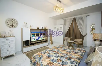 Room / Bedroom image for: Apartment - 2 Bedrooms - 4 Bathrooms for sale in 5th Avenue - Al Furjan - Dubai, Image 1