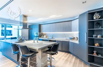 Kitchen image for: Apartment - 3 Bedrooms - 4 Bathrooms for sale in Al Seef Tower - Dubai Marina - Dubai, Image 1