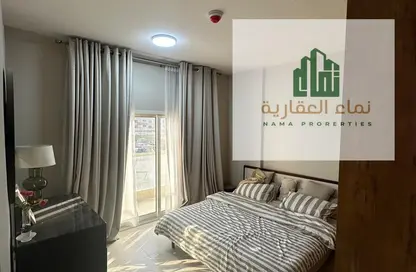 شقة - 2 غرف نوم - 2 حمامات للبيع في قرية الاميرة - الياسمين - عجمان