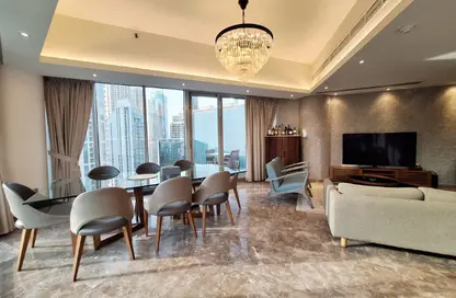Apartment - 4 Bedrooms - 4 Bathrooms for rent in Orra Harbour Residences and Hotel Apartments - Dubai Marina - Dubai