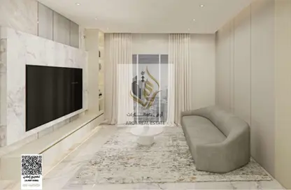 Apartment - 1 Bedroom - 2 Bathrooms for sale in Emirates Lake Towers - Emirates City - Ajman