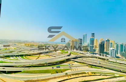 شقة - غرفة نوم - 1 حمام للايجار في بوابة دبي الجديدة 1 - (JLT) مجمع Q - أبراج بحيرة الجميرا - دبي