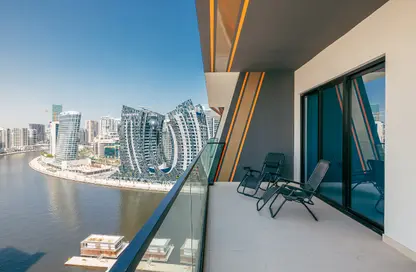Apartment - 1 Bedroom - 2 Bathrooms for rent in Binghatti Canal - Business Bay - Dubai