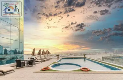 Apartment - 3 Bedrooms - 3 Bathrooms for sale in Oasis Tower - Al Rashidiya 1 - Al Rashidiya - Ajman
