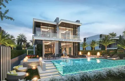 Pool image for: Townhouse - 4 Bedrooms - 5 Bathrooms for sale in Morocco Phase 2 - Damac Lagoons - Dubai, Image 1