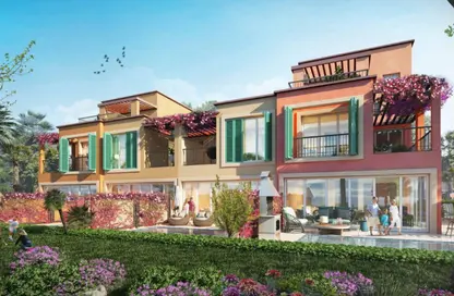 Townhouse - 4 Bedrooms - 4 Bathrooms for sale in Nice - Damac Lagoons - Dubai