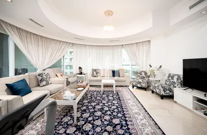 شقة - 3 غرف نوم - 3 حمامات للايجار في ترايدنت الواجهة البحرية - دبي مارينا - دبي