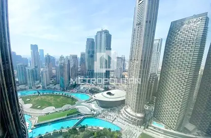 صورة لـ شرفة شقة - غرفة نوم - 2 حمامات للايجار في برج خليفة المنطقة ٣ - برج خليفة - دبي وسط المدينة - دبي ، صورة رقم 1