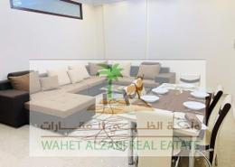 Living / Dining Room image for: Apartment - 3 bedrooms - 3 bathrooms for rent in Al Rashidiya Towers - Al Rashidiya - Ajman Downtown - Ajman, Image 1