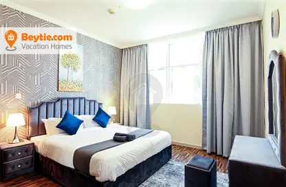 صورة لـ غرفة- غرفة النوم شقة - غرفة نوم - 2 حمامات للايجار في برج النجوم - دبي وسط المدينة - دبي ، صورة رقم 1