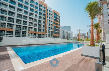 Apartment - Studio - 1 Bathroom for rent in AZIZI Riviera 48 - Meydan One - Meydan - Dubai