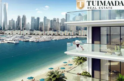 Apartment - 1 Bedroom - 1 Bathroom for sale in Beach Mansion - EMAAR Beachfront - Dubai Harbour - Dubai