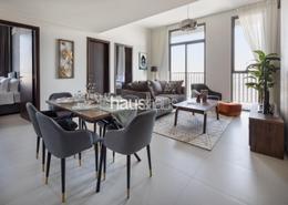 Living / Dining Room image for: Apartment - 2 bedrooms - 2 bathrooms for rent in Afnan 1 - Midtown - Dubai Production City (IMPZ) - Dubai, Image 1