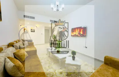 Apartment - 2 Bedrooms - 2 Bathrooms for rent in Corniche Tower - Ajman Corniche Road - Ajman