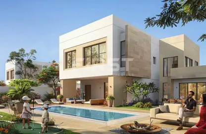 Pool image for: Villa - 4 Bedrooms - 5 Bathrooms for sale in The Magnolias - Yas Acres - Yas Island - Abu Dhabi, Image 1