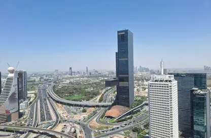 شقة - 2 غرف نوم - 3 حمامات للايجار في برج دوجا - شارع الشيخ زايد - دبي