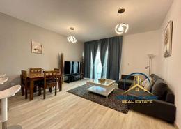 Living / Dining Room image for: Apartment - 1 bedroom - 1 bathroom for rent in Al Thayyal 2 - Al Thayyal - Greens - Dubai, Image 1