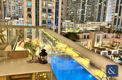 صورة لـ حوض سباحة شقة - غرفة نوم - 2 حمامات للبيع في بهوان تاور داون تاون - دبي وسط المدينة - دبي ، صورة رقم 1