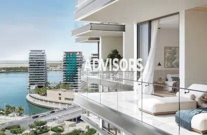 شقة - 2 غرف نوم - 2 حمامات للبيع في باب القصر 22 - شاطئ الراحة - أبوظبي