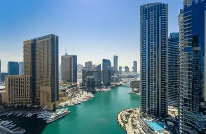 Apartment - 2 Bedrooms - 3 Bathrooms for sale in Continental Tower - Dubai Marina - Dubai