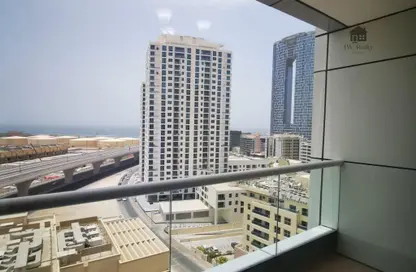شقة - 2 غرف نوم - 3 حمامات للايجار في برج زين - دبي مارينا - دبي