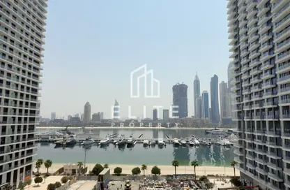 شقة - 2 غرف نوم - 3 حمامات للايجار في جراند بلو تاور 1 - إعمار بيتشفرونت - دبي هاربور - دبي