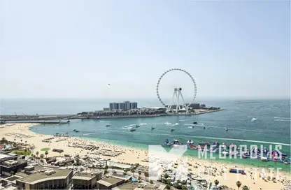 Apartment - 4 Bedrooms - 5 Bathrooms for rent in Rimal 5 - Rimal - Jumeirah Beach Residence - Dubai