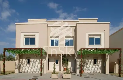 Outdoor House image for: Villa - 4 Bedrooms - 4 Bathrooms for sale in Arabian Style - Al Reef Villas - Al Reef - Abu Dhabi, Image 1
