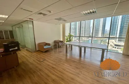 Office Space - Studio - 1 Bathroom for rent in Tiffany Tower - JLT Cluster W - Jumeirah Lake Towers - Dubai