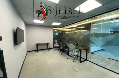 Office Space - Studio - 2 Bathrooms for rent in The Prime Tower - Business Bay - Dubai