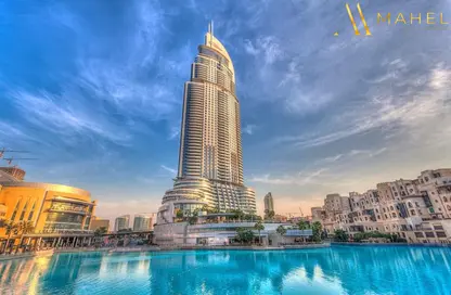 Apartment - Studio - 1 Bathroom for rent in Burj Lake Hotel - The Address DownTown - Downtown Dubai - Dubai