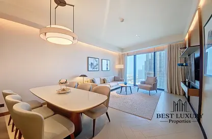 شقة - 2 غرف نوم - 3 حمامات للايجار في العنوان رزيدنسز برج الأوبرا دبي 2 - ذو ادراس ريزيدنس دبي أوبرا - دبي وسط المدينة - دبي