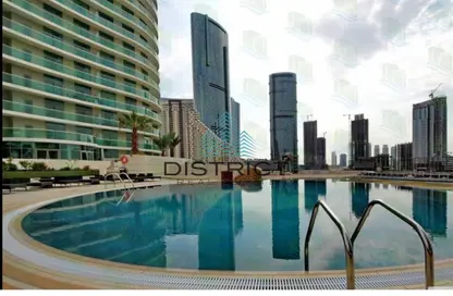 Apartment - 1 Bedroom - 2 Bathrooms for rent in Beach Towers - Shams Abu Dhabi - Al Reem Island - Abu Dhabi