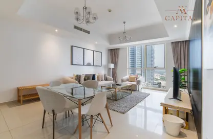 شقة - 2 غرف نوم - 3 حمامات للايجار في برج دنيا - برج خليفة - دبي وسط المدينة - دبي