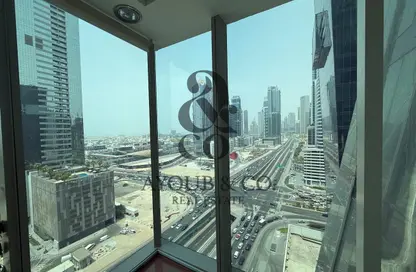 Office Space - Studio - 1 Bathroom for rent in The Prism - Business Bay - Dubai