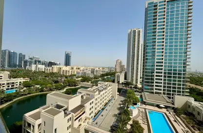 شقة - 2 غرف نوم - 2 حمامات للايجار في برج الجولف 1 - أبراج الجولف - ذا فيوز - دبي