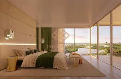 Room / Bedroom image for: Apartment - 1 Bedroom - 2 Bathrooms for sale in Regalia By Deyaar - Business Bay - Dubai, Image 1