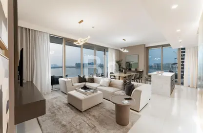 Apartment - 3 Bedrooms - 3 Bathrooms for rent in Beach Isle - EMAAR Beachfront - Dubai Harbour - Dubai