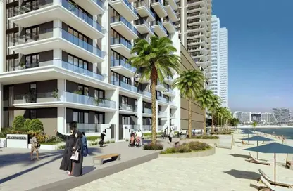 Apartment - 2 Bedrooms - 2 Bathrooms for sale in Seapoint - EMAAR Beachfront - Dubai Harbour - Dubai