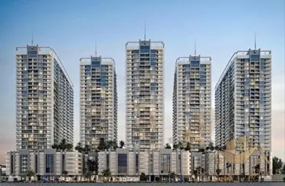 Apartment - 1 Bedroom - 2 Bathrooms for sale in Ajman Creek Towers - Al Rashidiya 1 - Al Rashidiya - Ajman