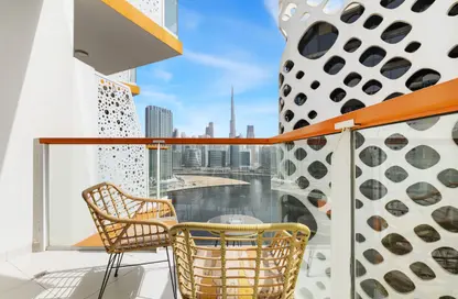 شقة - غرفة نوم - 1 حمام للايجار في ميلينيوم بن غاطي ريزيدنسز - الخليج التجاري - دبي