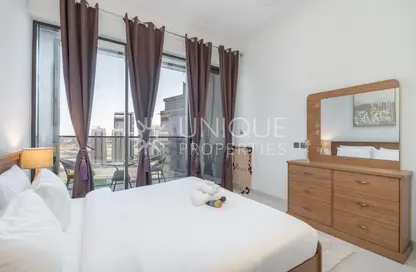 Apartment - 1 Bedroom - 2 Bathrooms for rent in Amal Tower - Dubai Sports City - Dubai