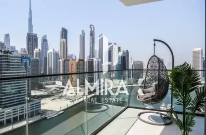 شقة - 2 غرف نوم - 3 حمامات للايجار في بن غاطي كانال - الخليج التجاري - دبي