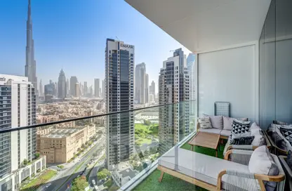 Apartment - Studio - 1 Bathroom for rent in Marquise Square Tower - Business Bay - Dubai