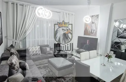 Apartment - 1 Bedroom - 2 Bathrooms for rent in Oasis Tower - Al Rashidiya 1 - Al Rashidiya - Ajman