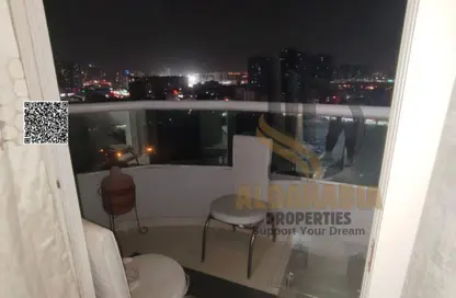 Apartment - 1 Bedroom - 2 Bathrooms for rent in Orient Tower 1 - Orient Towers - Al Bustan - Ajman