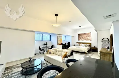 Apartment - Studio - 1 Bathroom for rent in Cayan Tower - Dubai Marina - Dubai