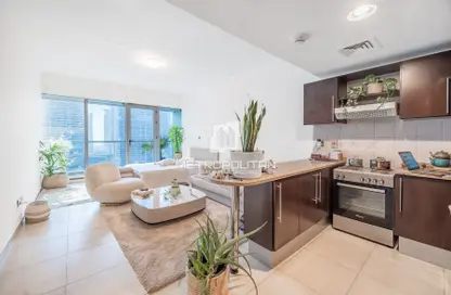 Apartment - Studio - 1 Bathroom for rent in Dubai Arch - JLT Cluster G - Jumeirah Lake Towers - Dubai